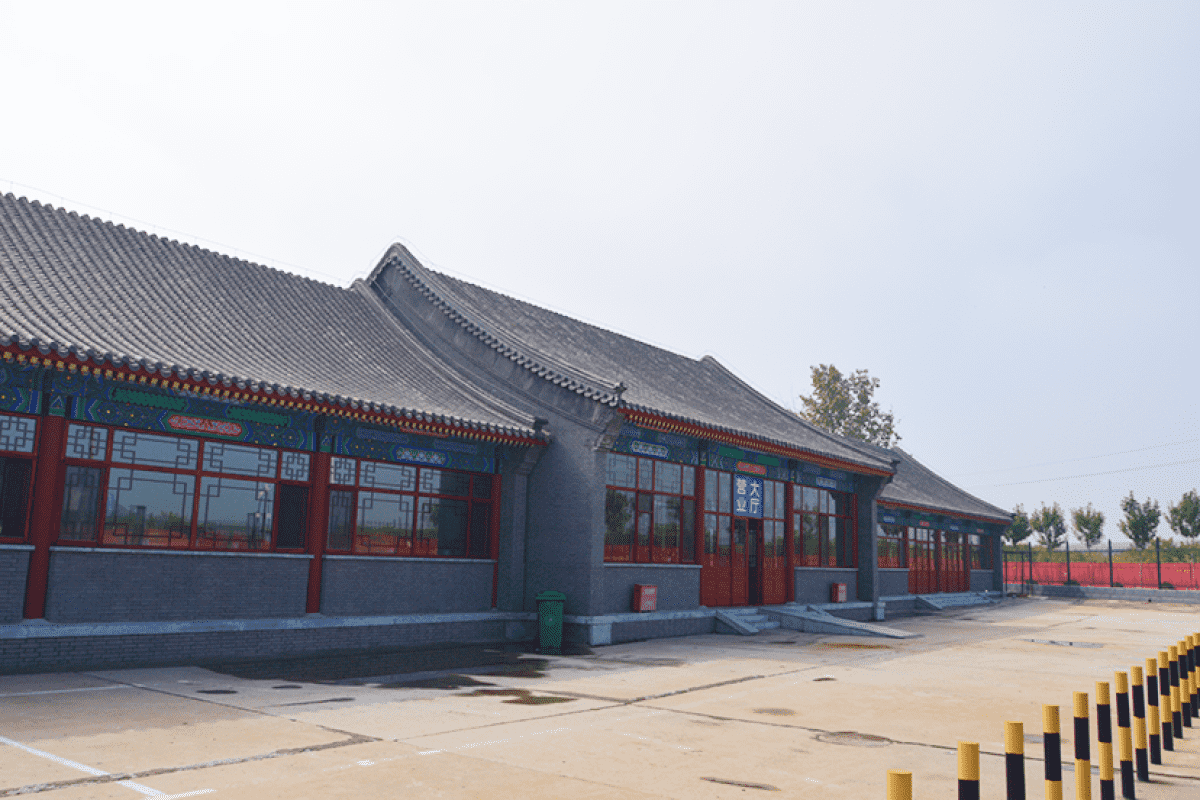 天津永定塔陵墓地园区建筑图