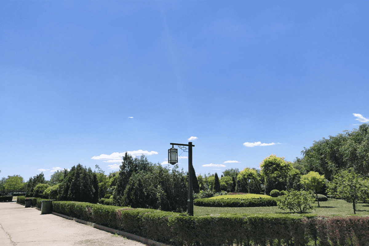 天津永定塔陵墓地园区环境图